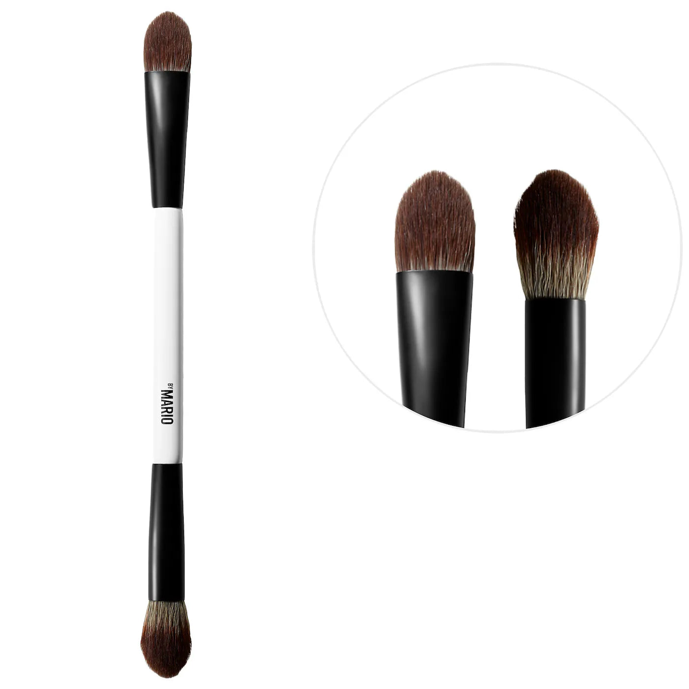 MAKEUP BY MARIO  EF1 Dual-Ended Cream & Powder Brush