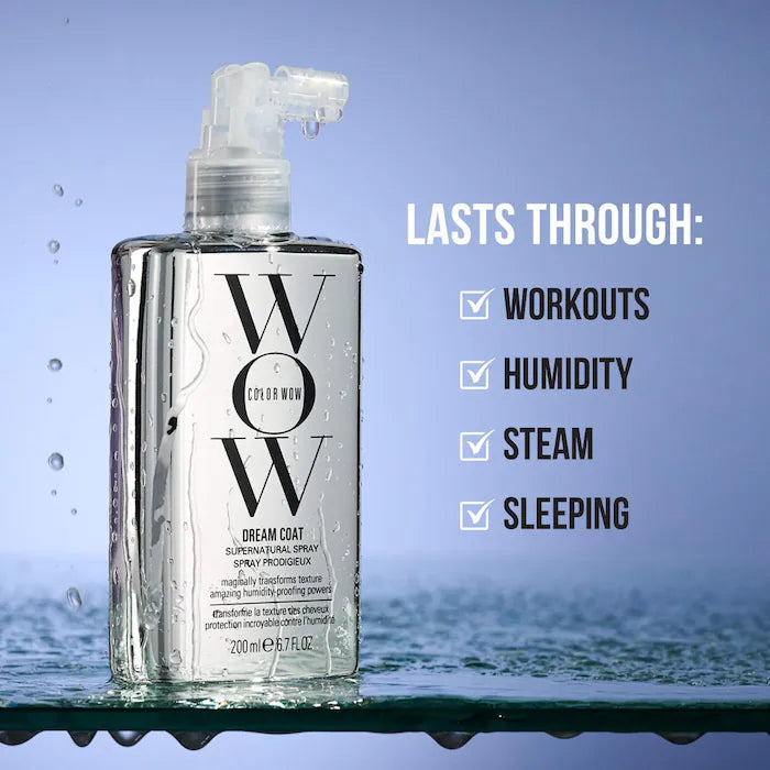 COLOR WOW Dream Coat Supernatural Anti-Frizz, Blow Dry Treatment Spray