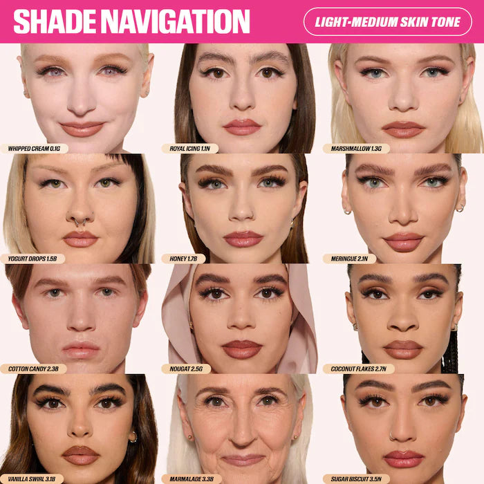 HUDA BEAUTY FauxFilter Matte Buildable Coverage Waterproof Concealer