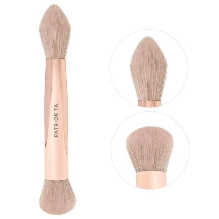 PATRICK TA  Dual-Ended Complexion Brush