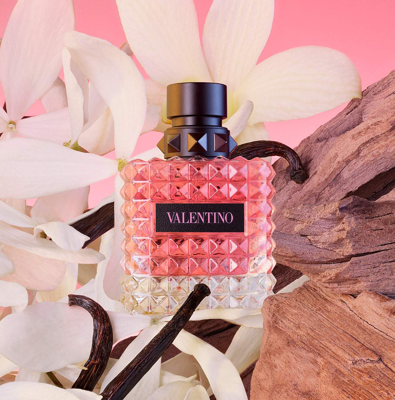 Valentino Mini Donna Born in Roma y set de perfumes Donna Born in Roma Intense.