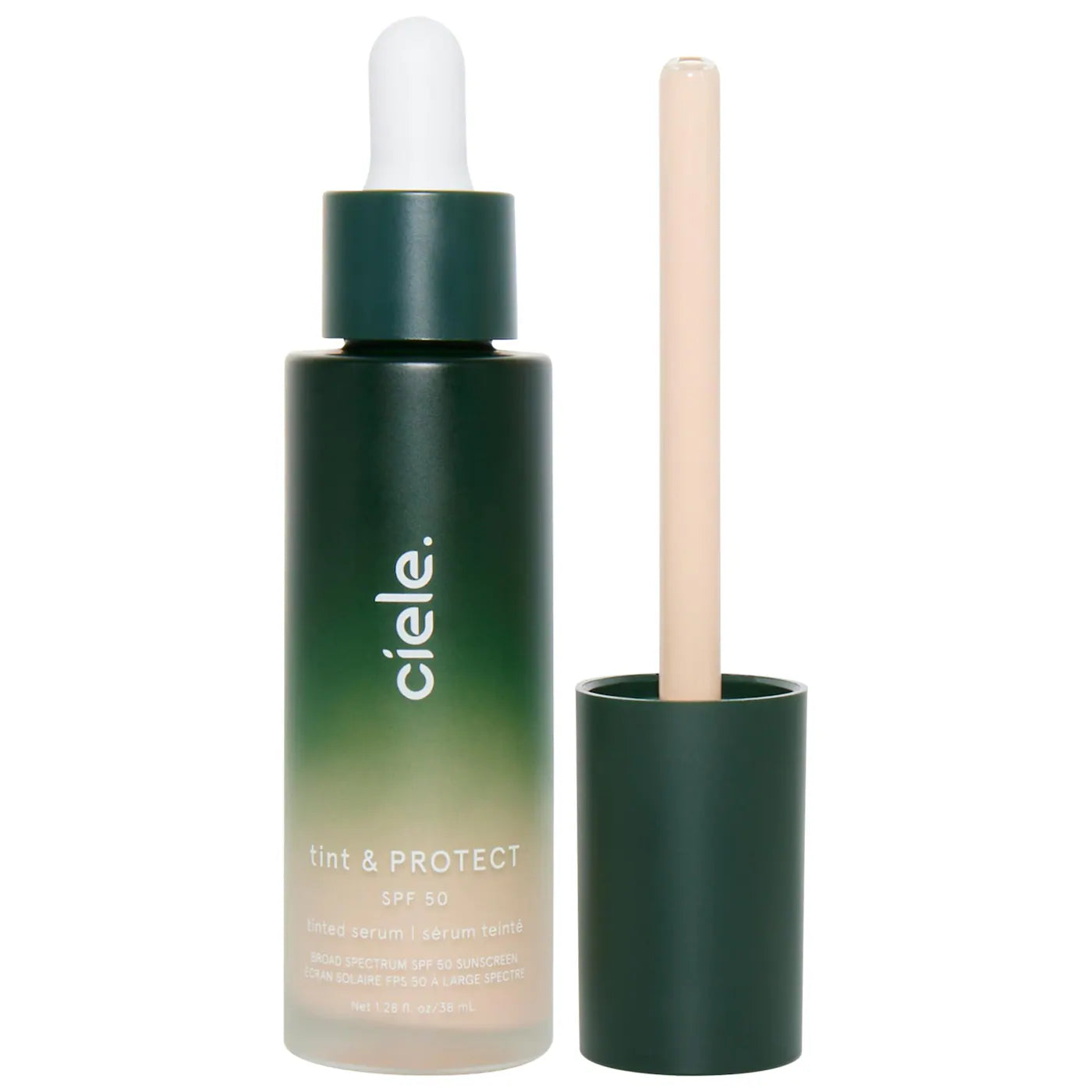 Ciele tint & PROTECT medium coverage serum foundation with SPF 50+