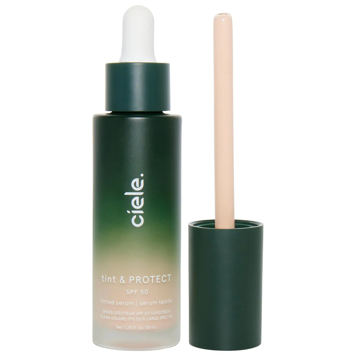 Ciele tint & PROTECT medium coverage serum foundation with SPF 50+