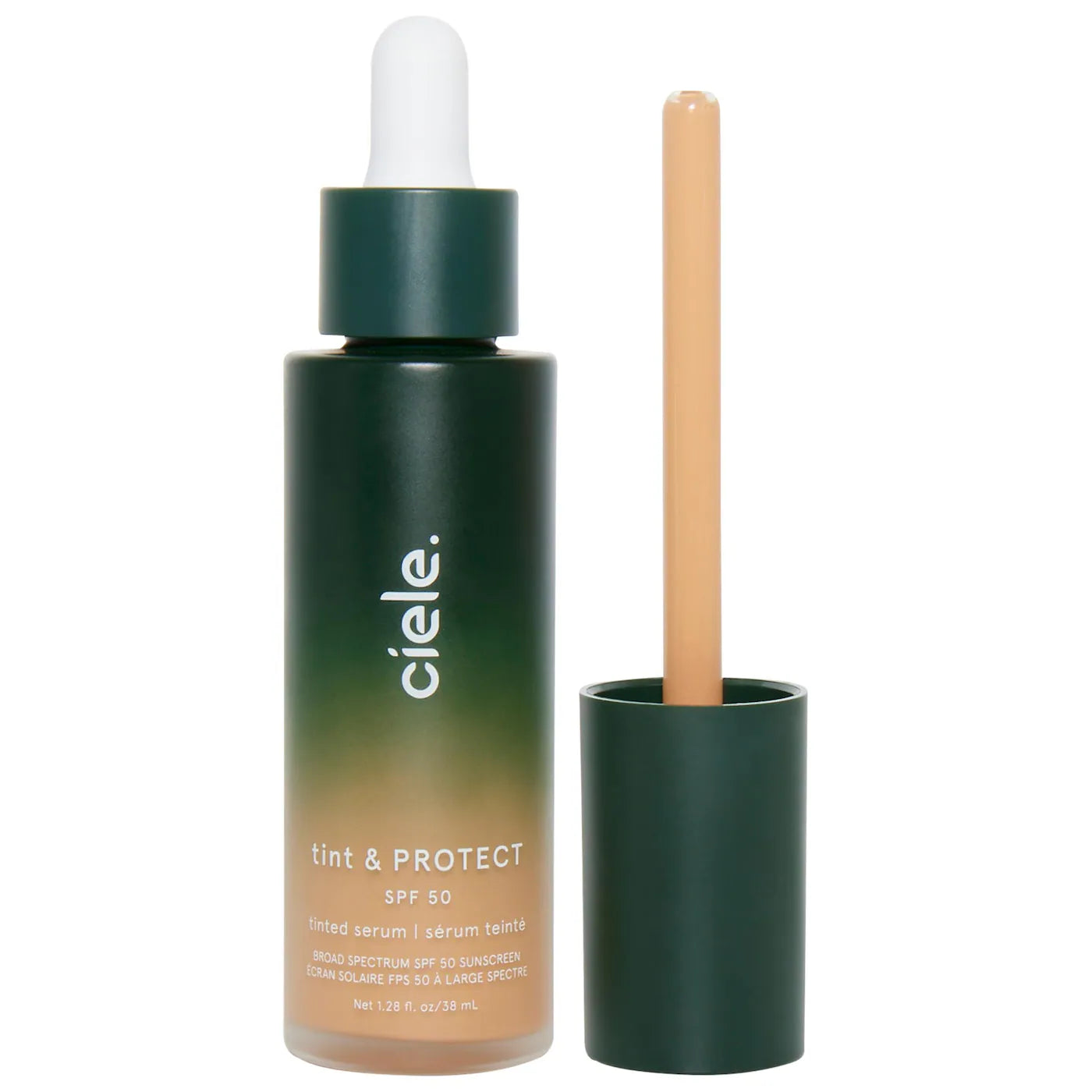 Ciele tint & PROTECT medium coverage serum foundation with SPF 50+