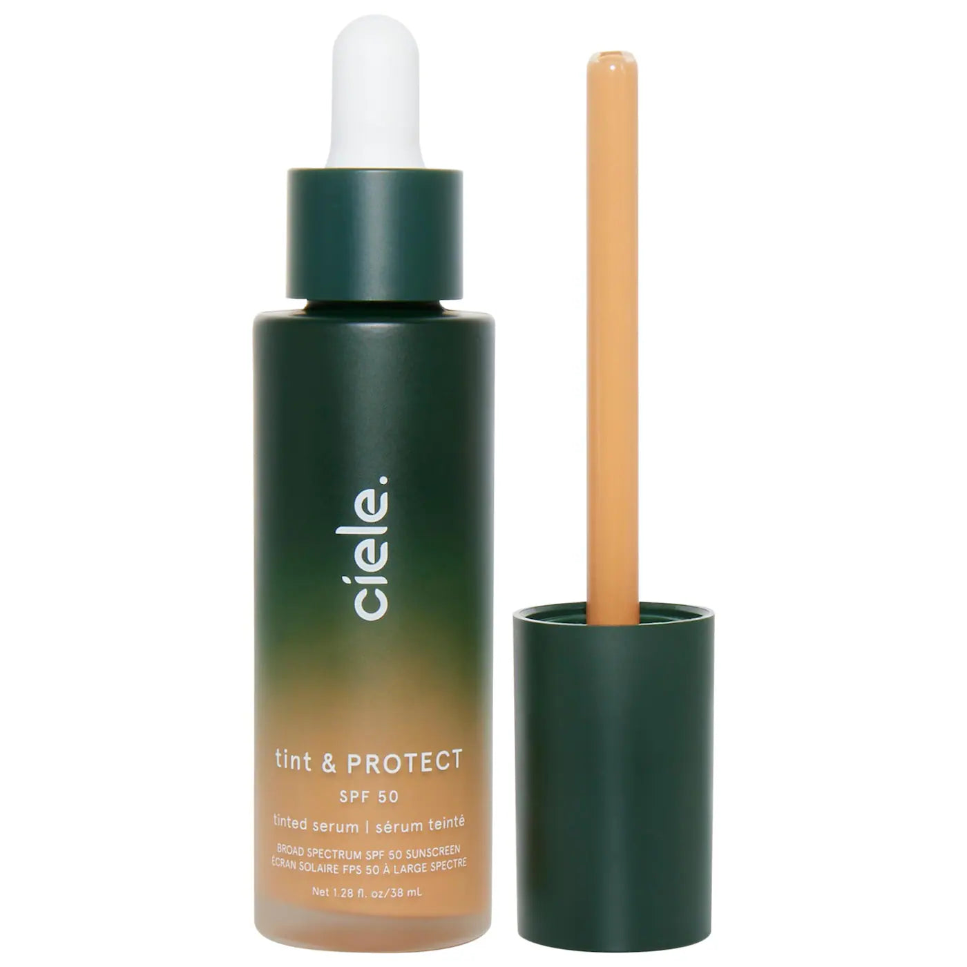 Ciele tint & PROTECT medium coverage serum foundation with SPF 50+