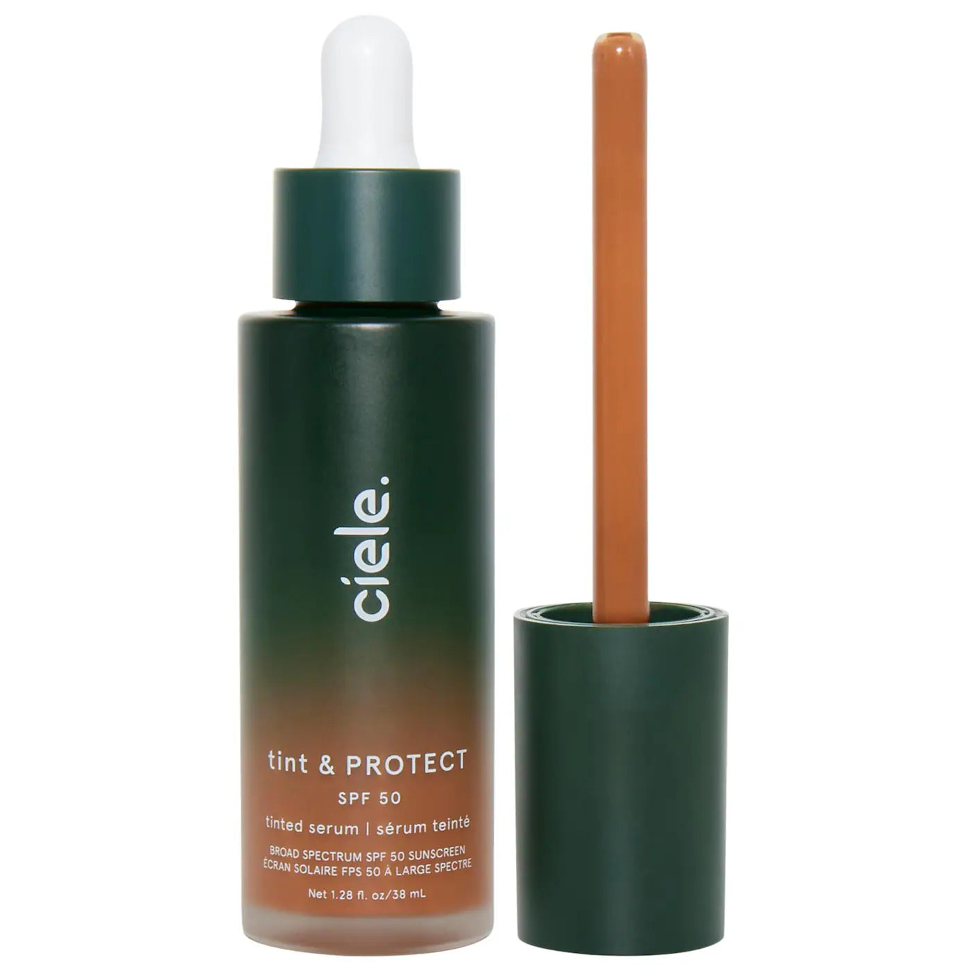 Ciele tint & PROTECT medium coverage serum foundation with SPF 50+