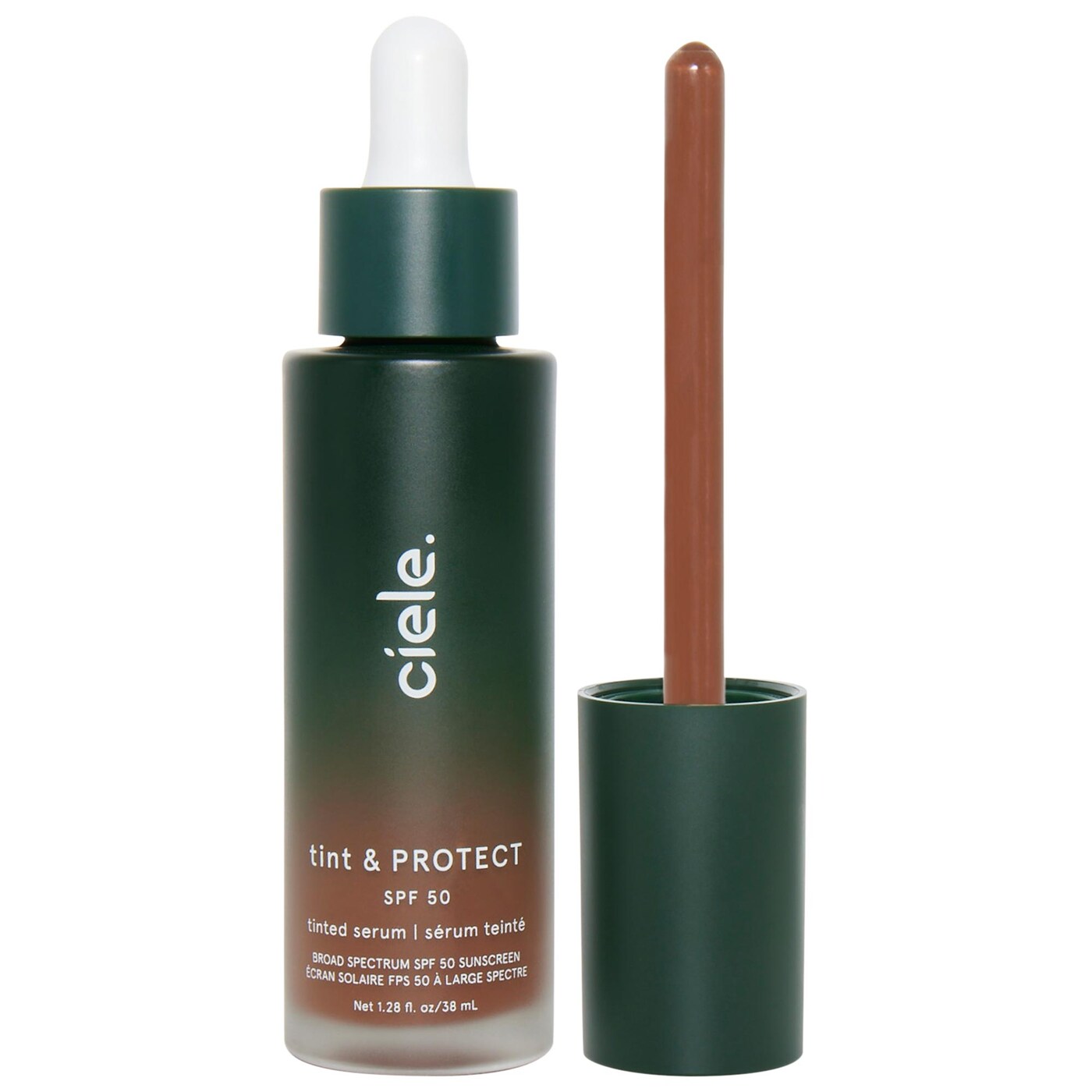 Ciele tint & PROTECT medium coverage serum foundation with SPF 50+