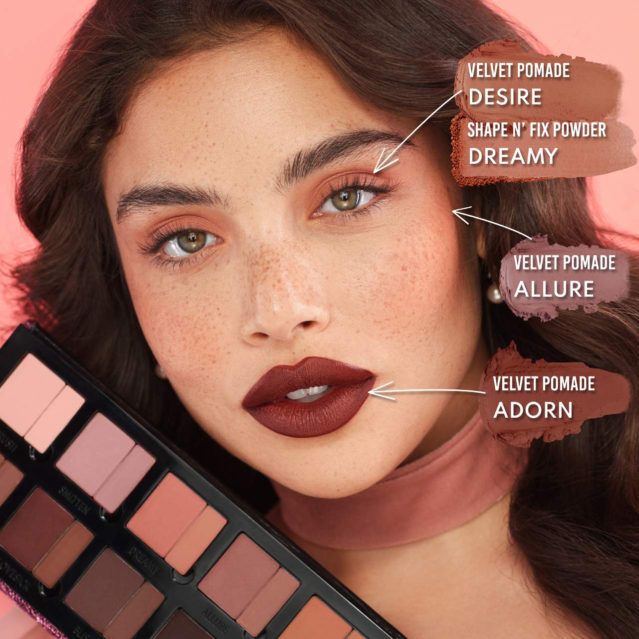 Danessa Myricks Beauty Groundwork Blooming Romance - Paleta para ojos, cejas, rostro y labios