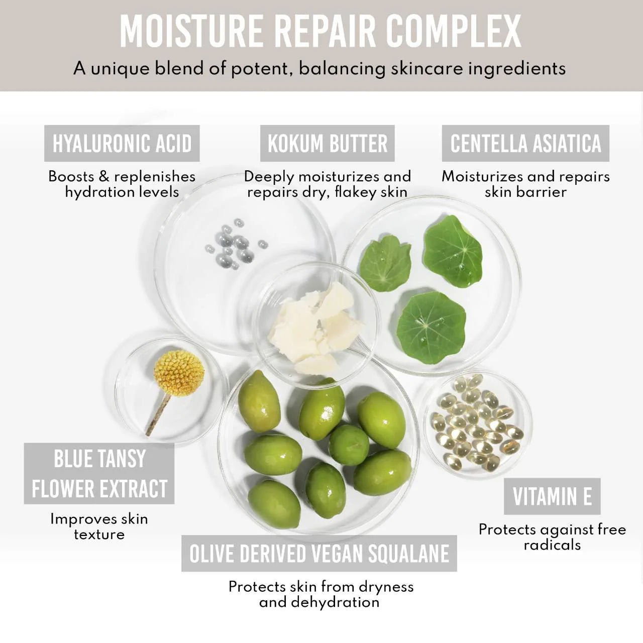 Danessa Myricks Beauty  Yummy Skin Moisture Repair Balm Serum with Hyaluronic Acid and Squalane