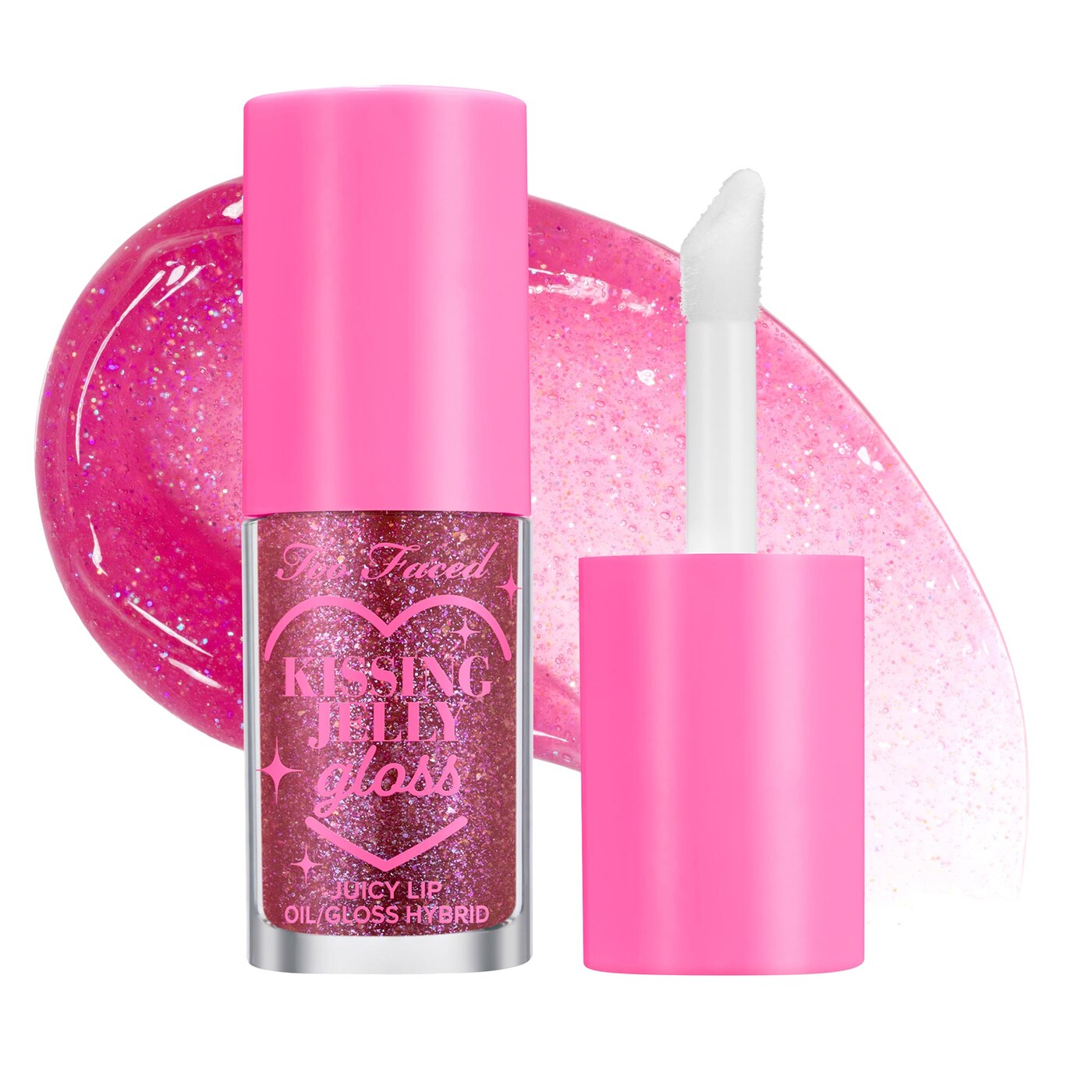 Too Faced  Kissing Jelly Non-Sticky Lip Oil Gloss