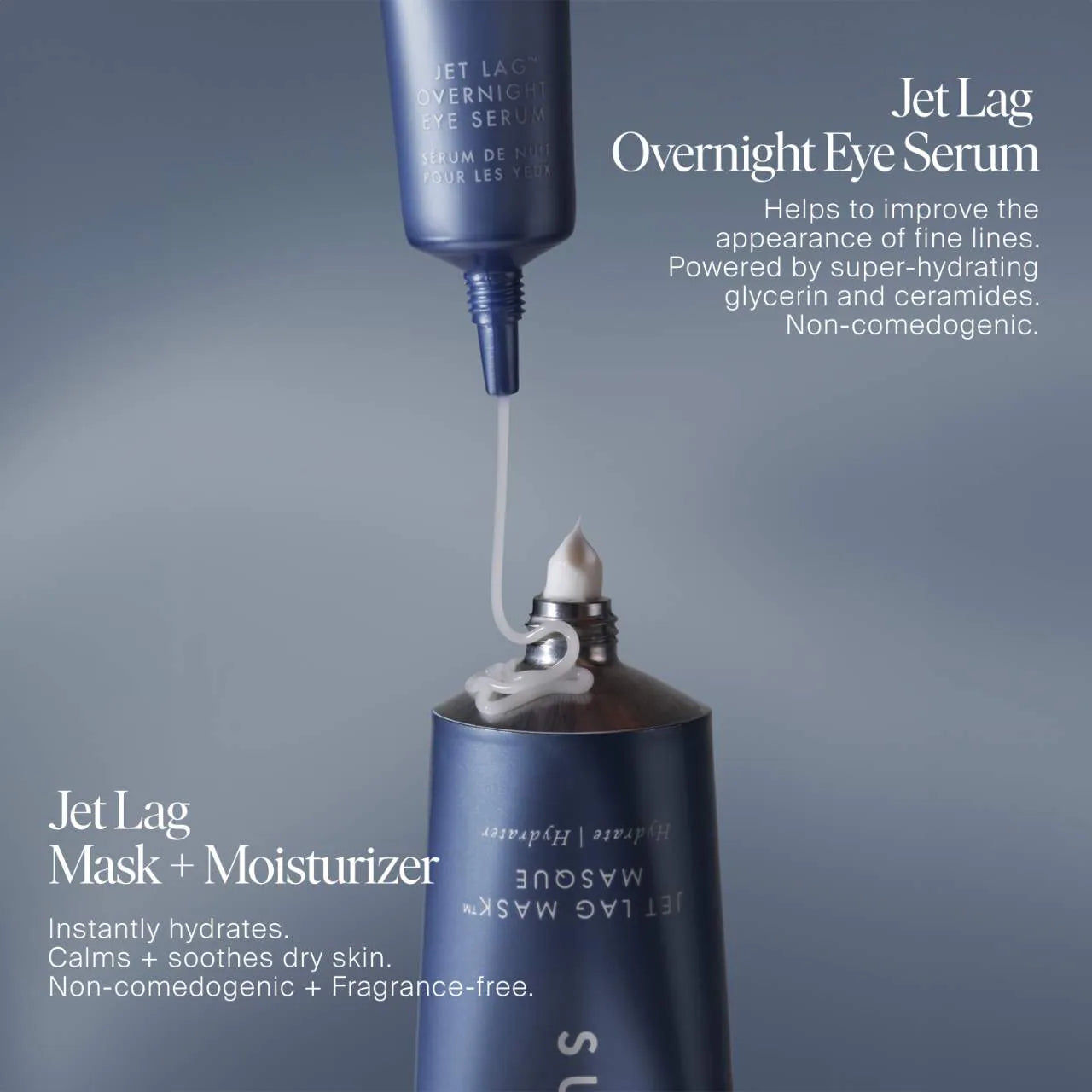 Summer Fridays  Jet Lag Overnight Eye Serum for Fine Lines & Wrinkles with Gentle Retinol Blend