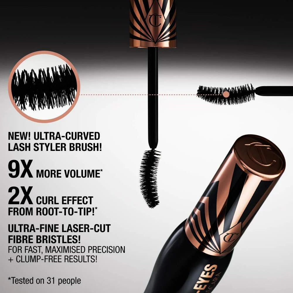 Charlotte Tilbury  Exagger-eyes Volumizing and Curling Mascara