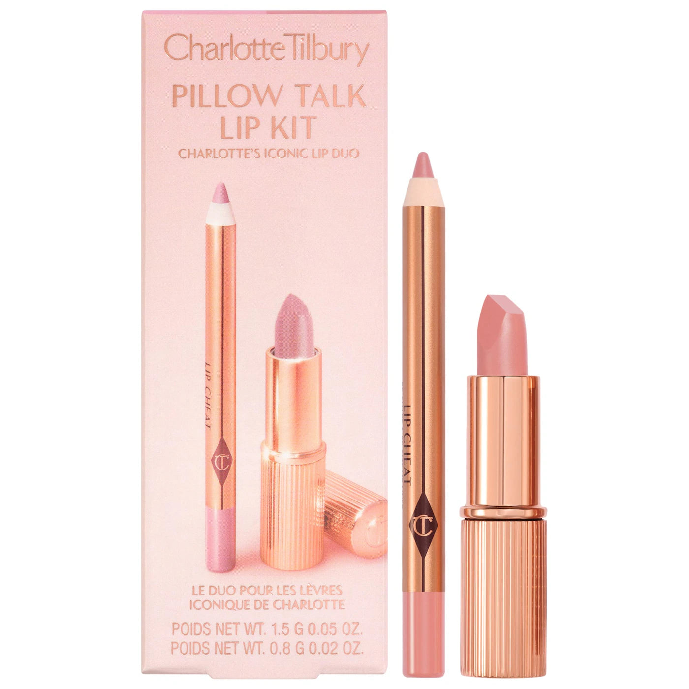 Charlotte Tilbury  Mini Pillow Talk Lipstick & Liner Set