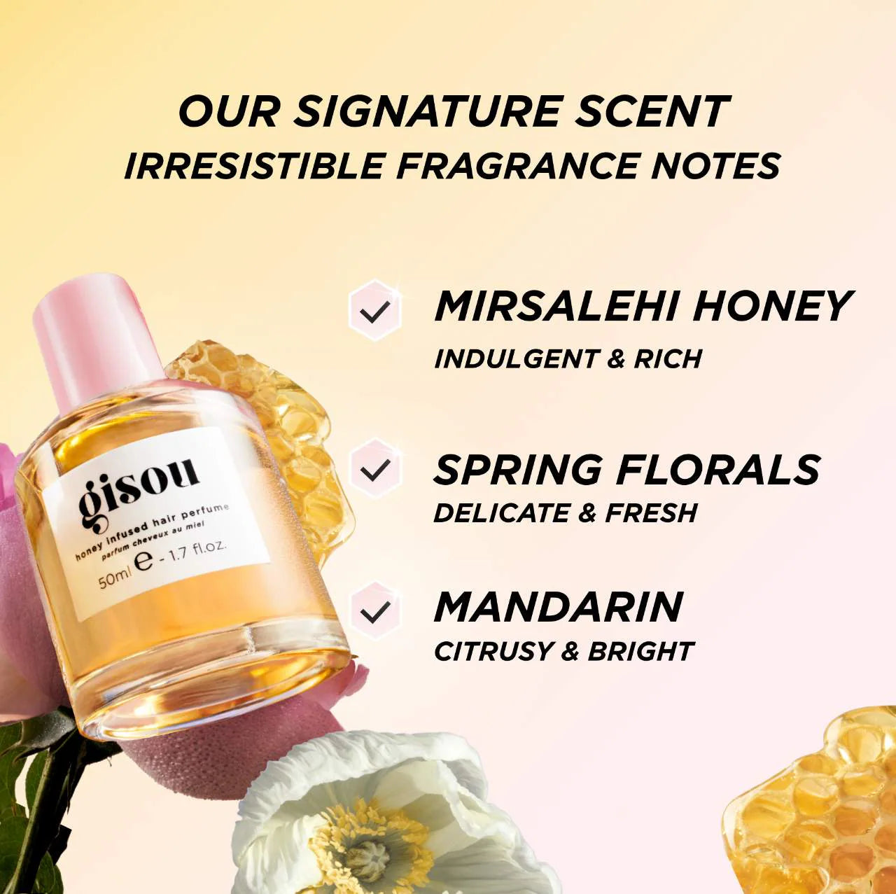 Gisou  Wildflower Honey Infused Hair Perfume