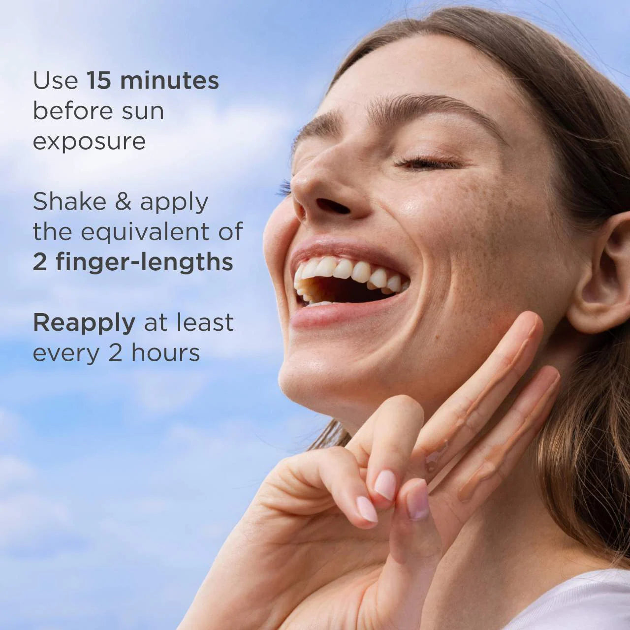 ISDIN Eryfotona Ageless Ultralight Tinted Mineral Sunscreen SPF 50 to even tone and fight photoaging with Peptides and Vitamin E 50