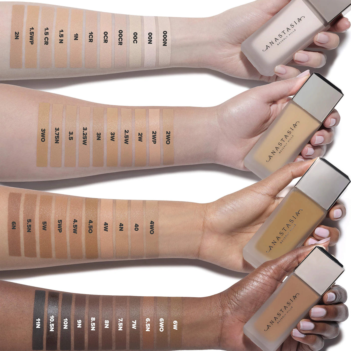 Anastasia Beverly Hills  Impeccable Blurring Second-Skin Matte Foundation