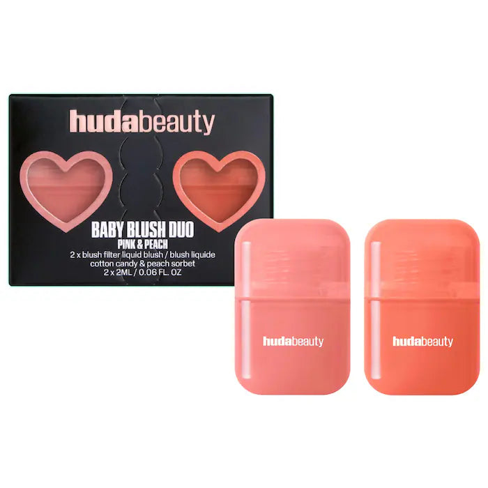 HUDA BEAUTY  Mini Baby Blush Duo Set