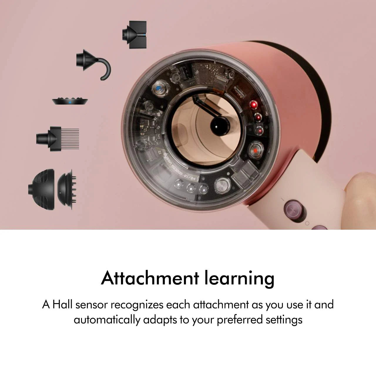 Dyson Supersonic Nural™ Hair Dryer in Ceramic Pink