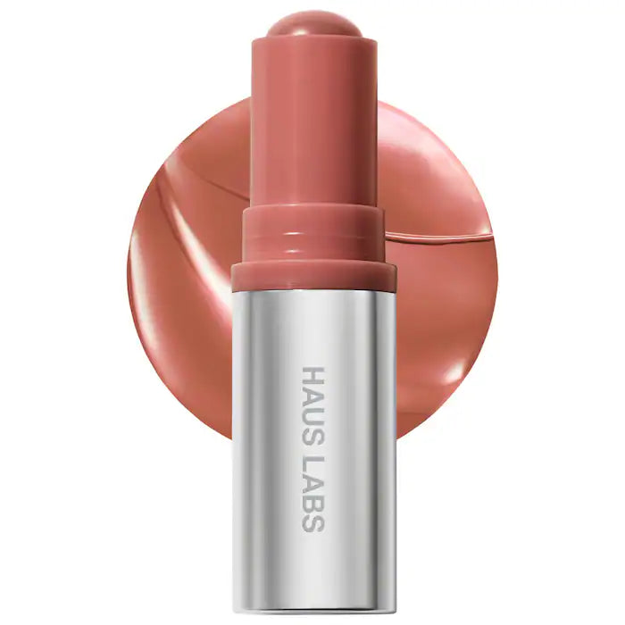 Haus Labs  Color Fuse Longwear Hydrating Glassy Lip + Cheek Blush Balm Stick