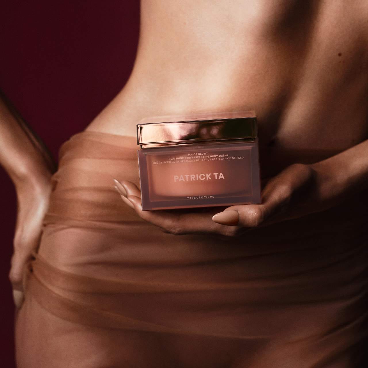 PATRICK TA  Major Glow High Shine Skin Perfecting Body Crème