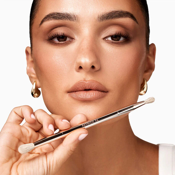 PATRICK TA  Dual Ended Eyeshadow Brush