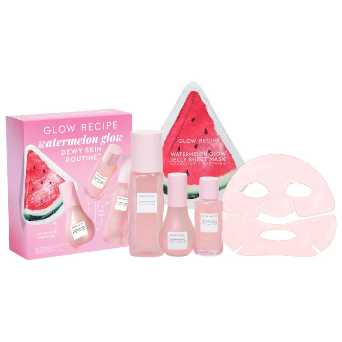 Glow Recipe  Watermelon Glow Dewy Skin Routine Gift Set