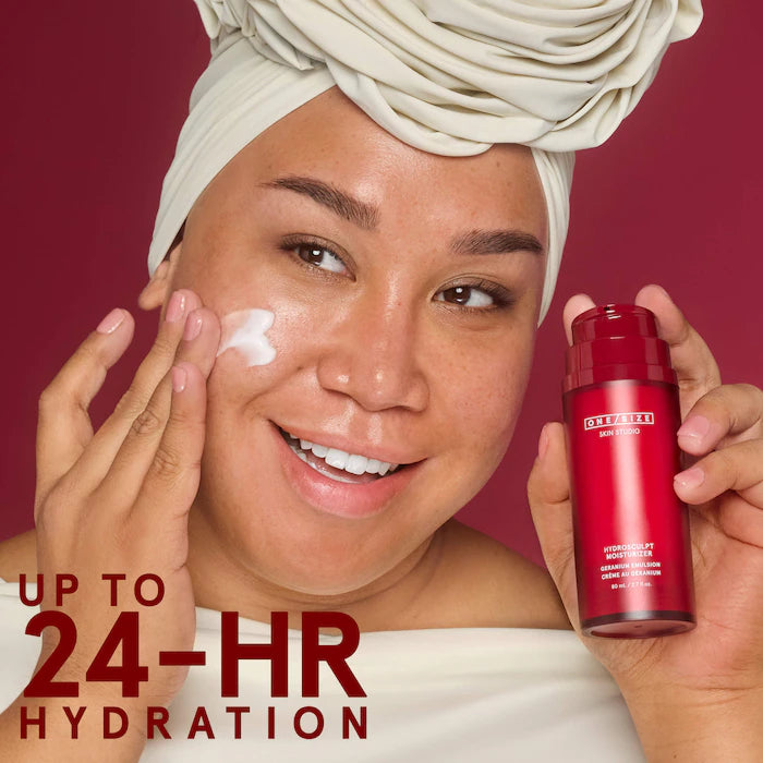 ONE/SIZE by Patrick Starrr  Hydrosculpt Hydrating Cream Moisturizer with Geranium Oil Emulsion 80ml