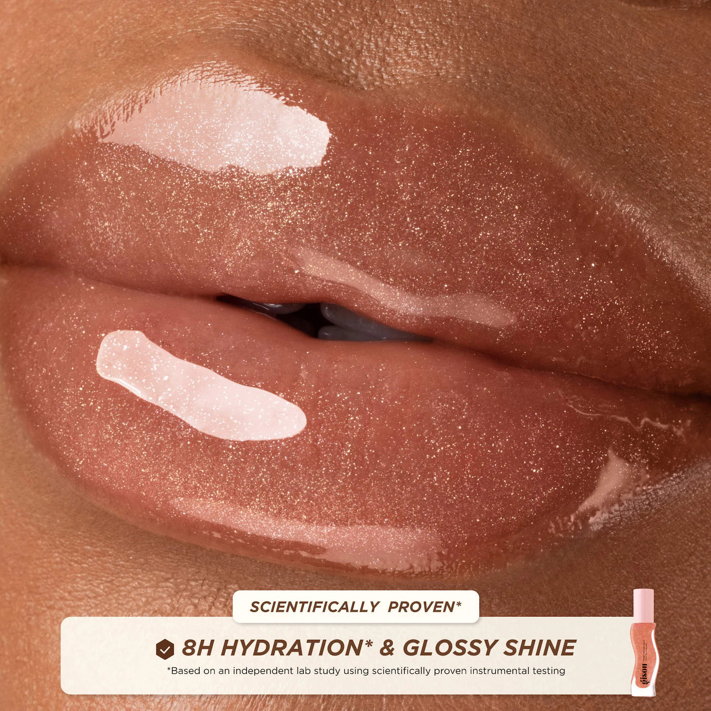 Gisou  Honey Glow Icons Hair & Lip Set