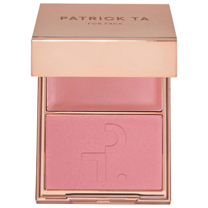 PATRICK TA  Major Headlines Double-Take Crème & Powder Blush Duo