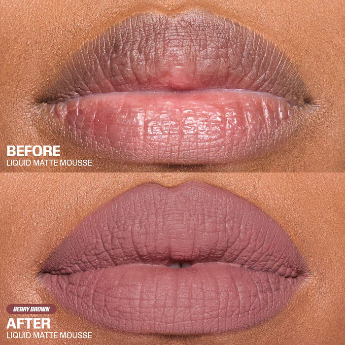 HUDA BEAUTY  Liquid Matte Mousse Soft Blur Lip Cream