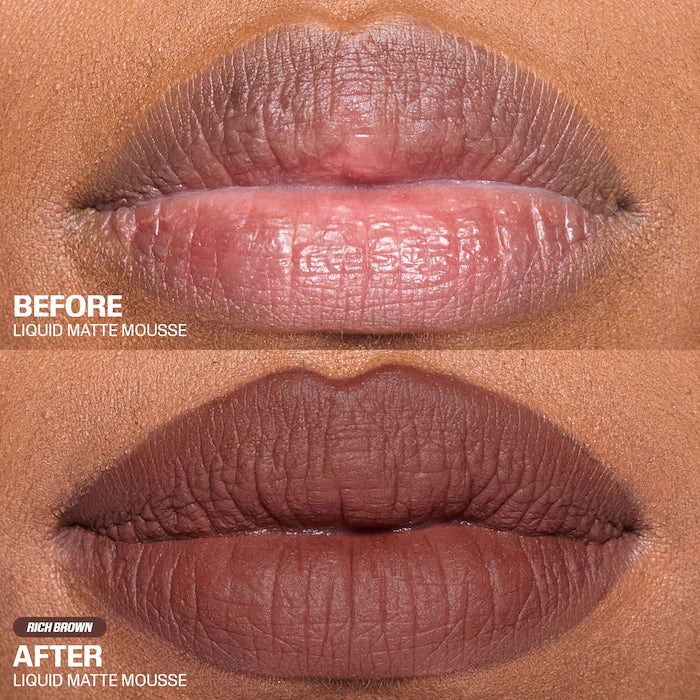 HUDA BEAUTY  Liquid Matte Mousse Soft Blur Lip Cream