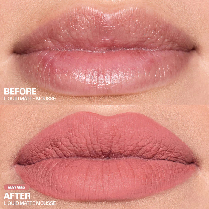 HUDA BEAUTY  Liquid Matte Mousse Soft Blur Lip Cream