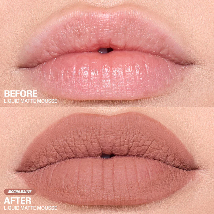 HUDA BEAUTY  Liquid Matte Mousse Soft Blur Lip Cream