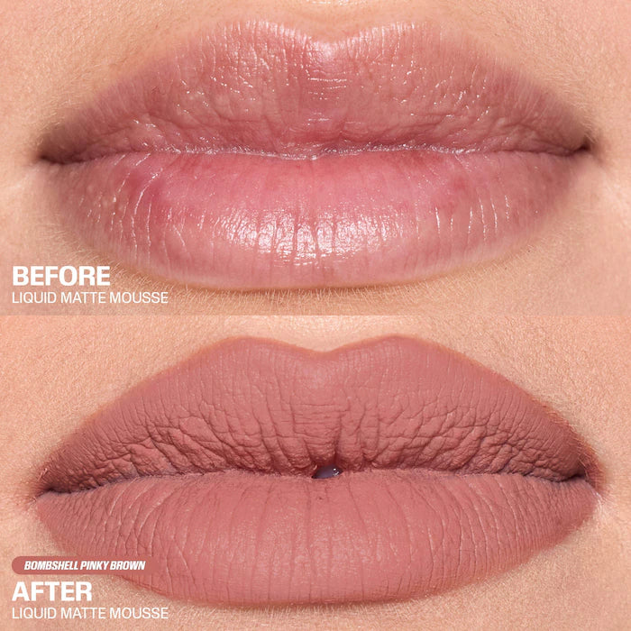 HUDA BEAUTY  Liquid Matte Mousse Soft Blur Lip Cream