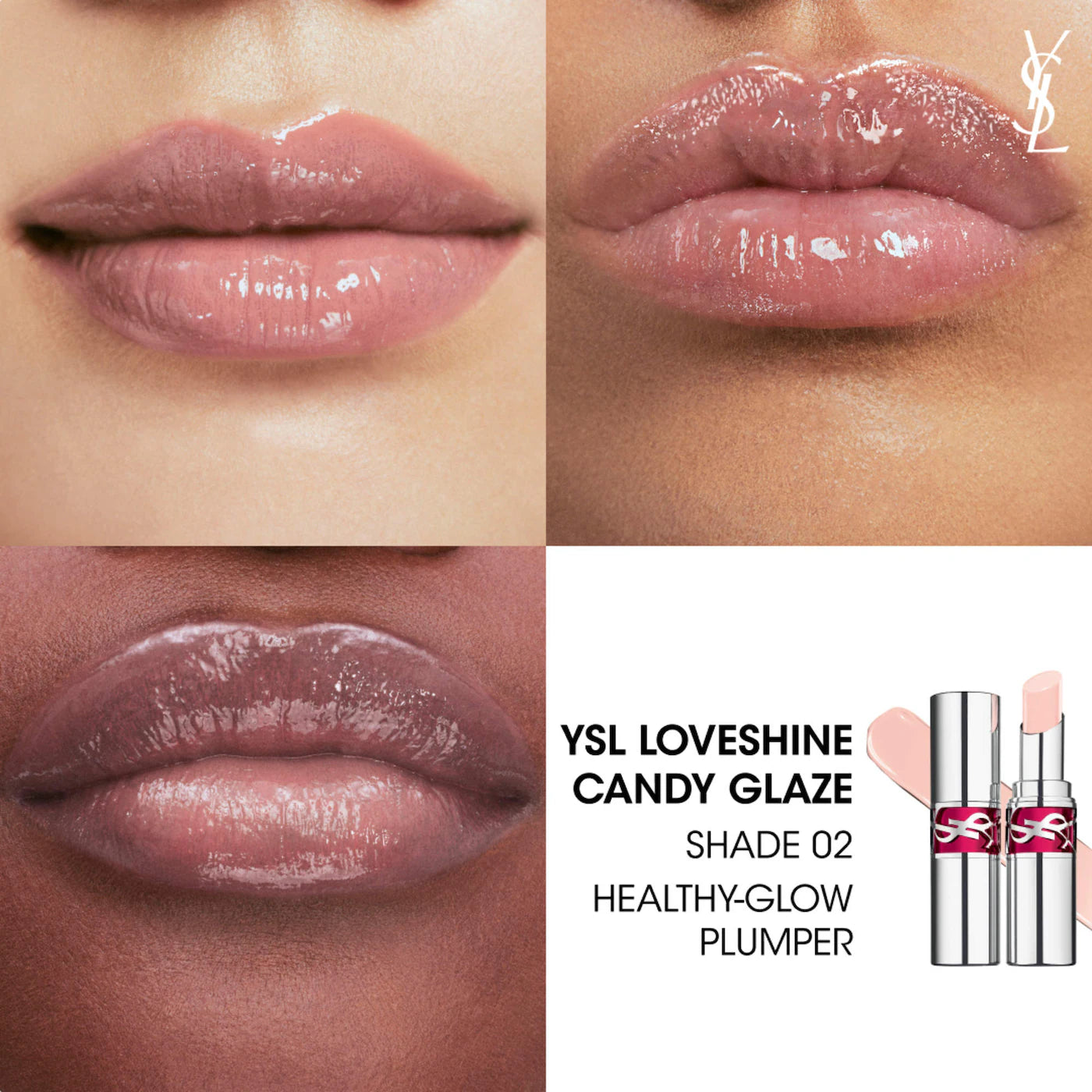 Yves Saint Laurent  YSL Candy Glaze Lip Gloss Stick Duo