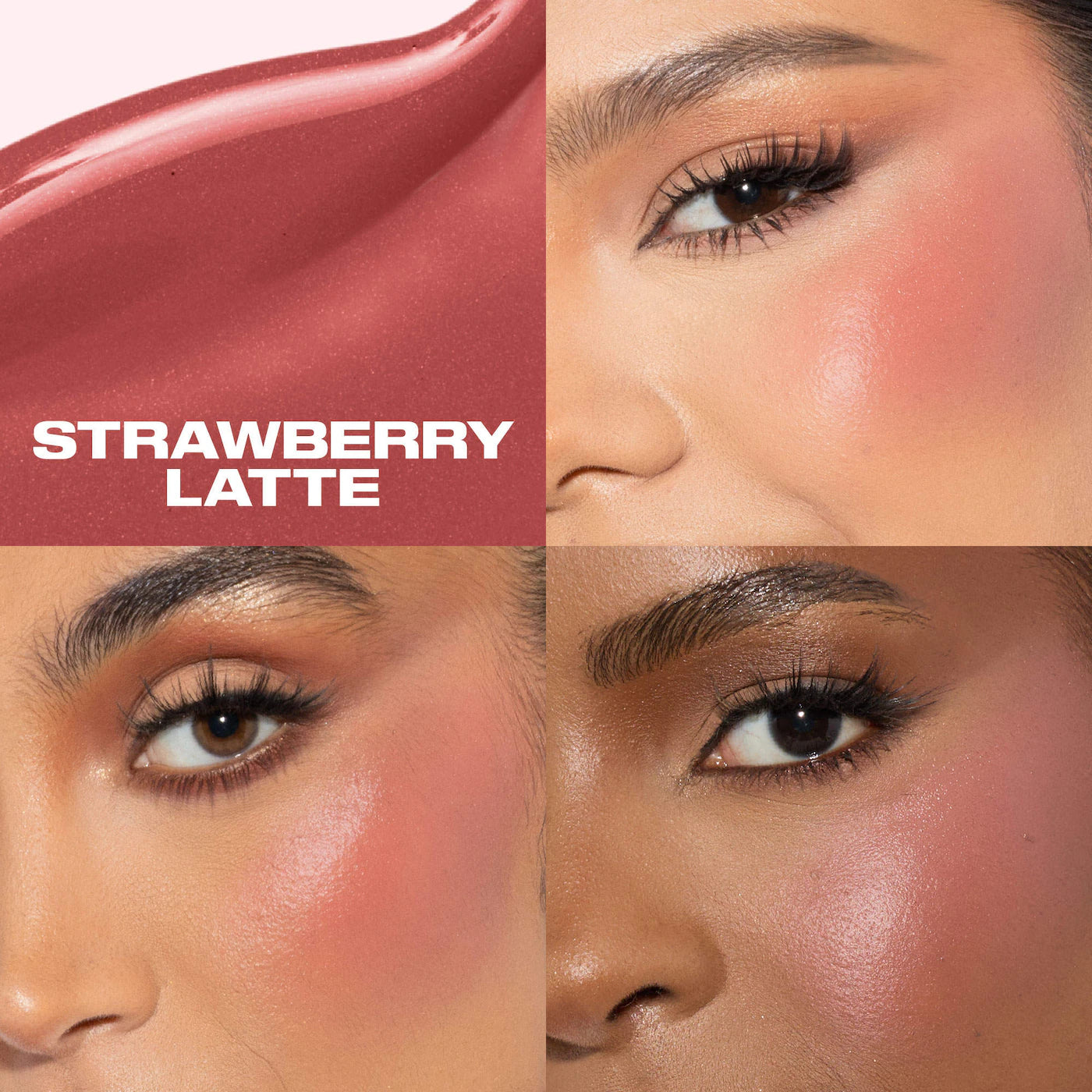 HUDA BEAUTY  Blushed Nudes Lip & Cheek Kit