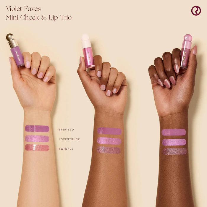 Saie  Set de regalo de maquillaje Violet Faves Mini Cheek and Lip Trio
