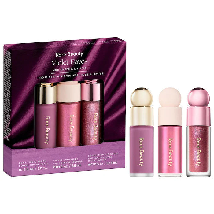 Saie  Set de regalo de maquillaje Violet Faves Mini Cheek and Lip Trio