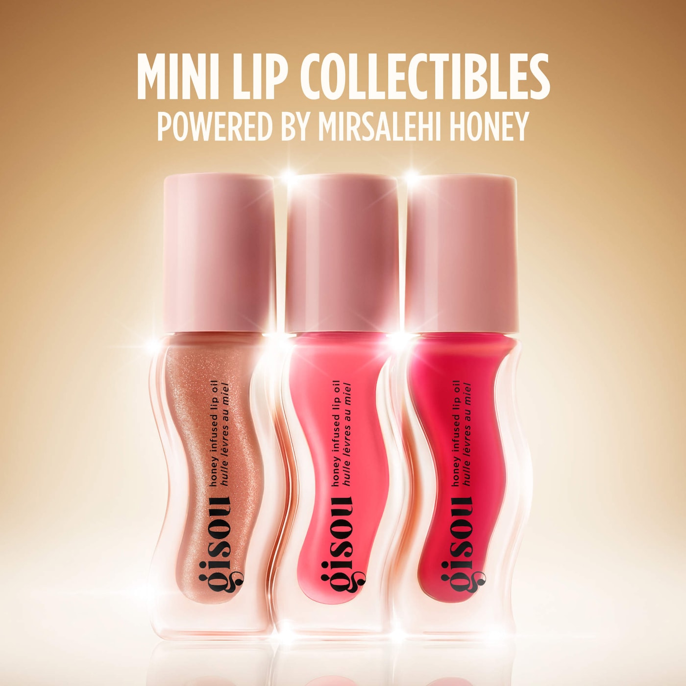 Gisou  Mini Lip Trio Set