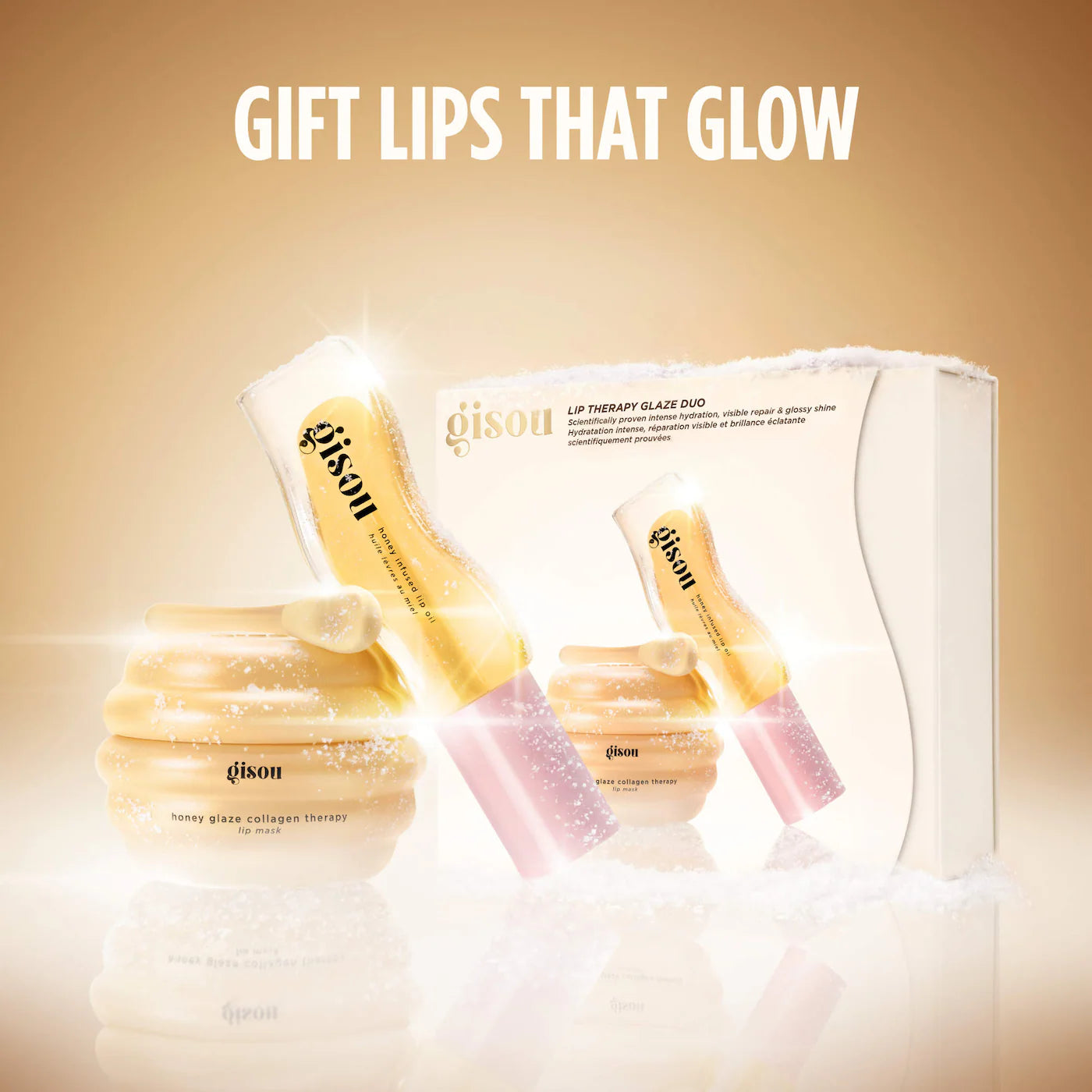Gisou  Lip Therapy Duo Set
