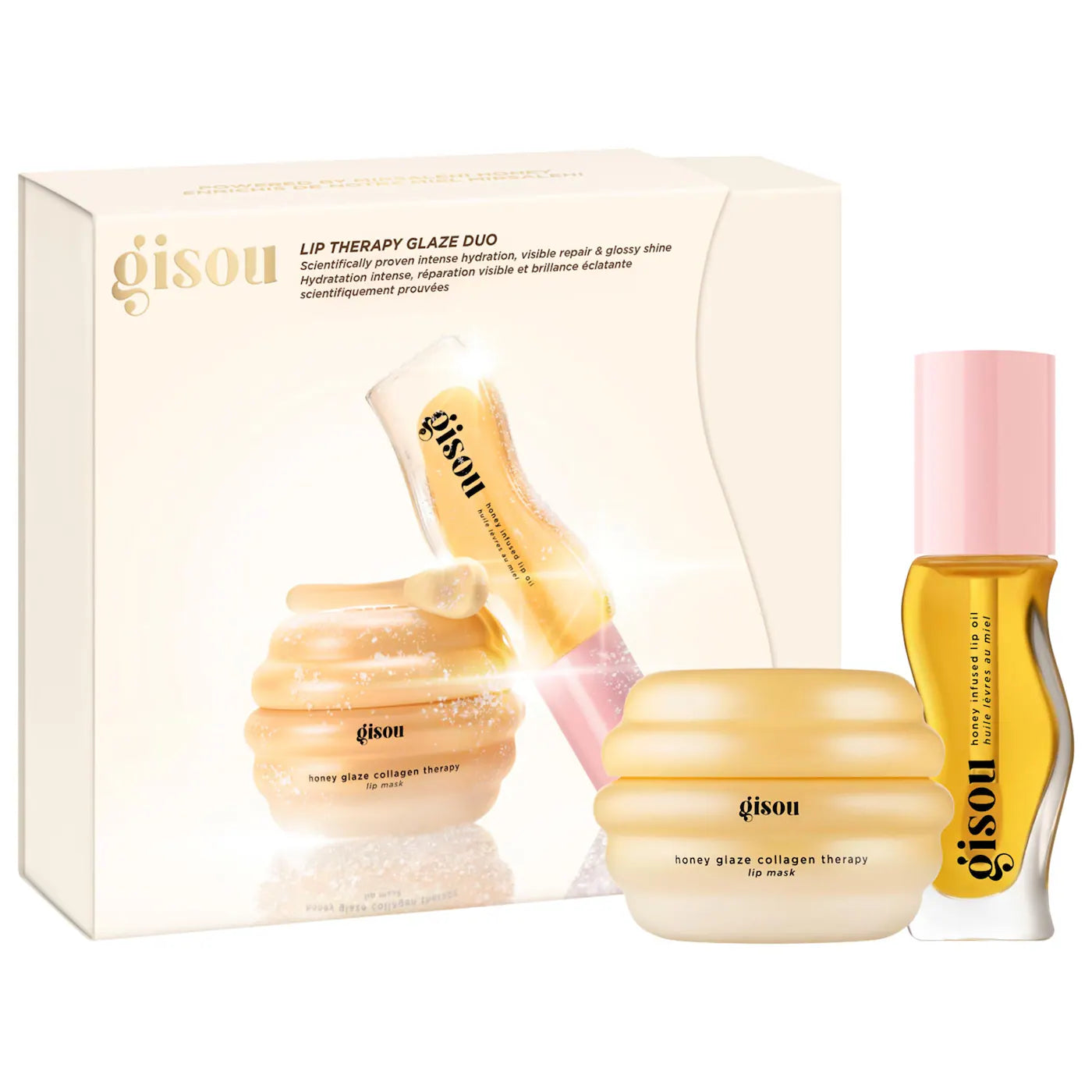 Gisou  Lip Therapy Duo Set