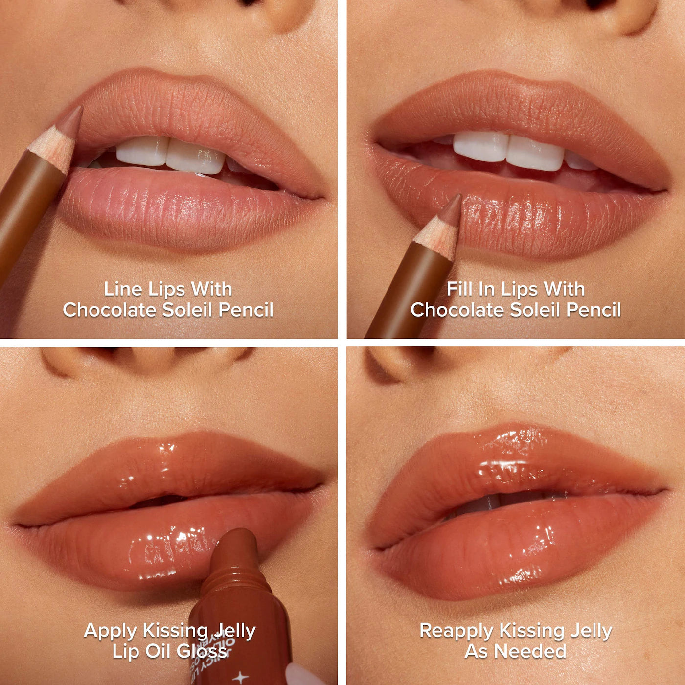 Too Faced  Chocolate Mousse Lip Liner & Gloss Gift Set