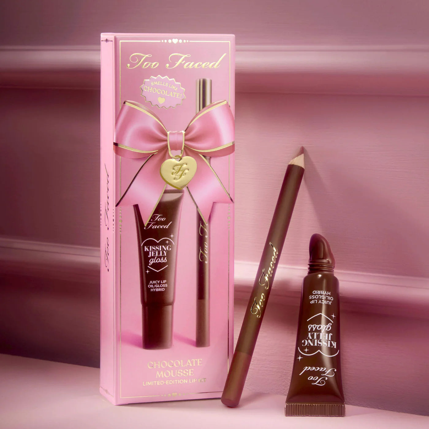 Too Faced  Chocolate Mousse Lip Liner & Gloss Gift Set