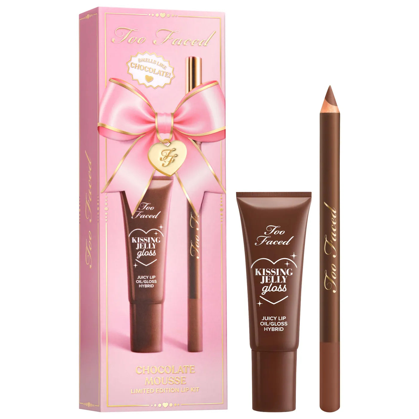 Too Faced  Chocolate Mousse Lip Liner & Gloss Gift Set