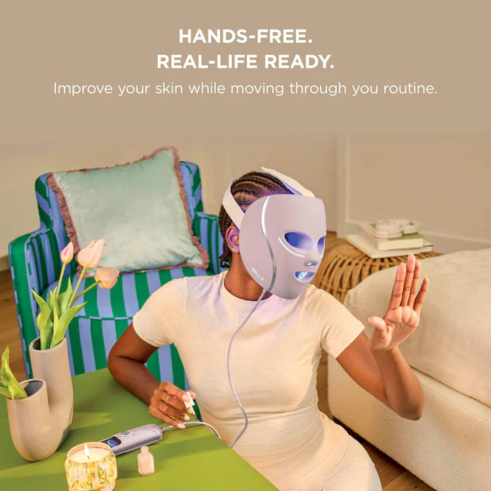 Shark Beauty Under-Eye Cooling + LED Anti-Aging Red Light & Skin Clearing Mask