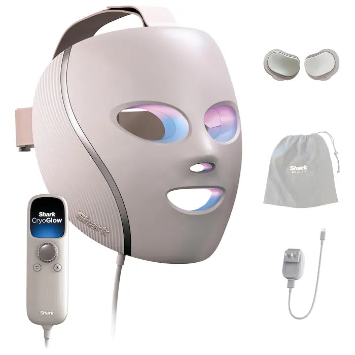 Shark Beauty Under-Eye Cooling + LED Anti-Aging Red Light & Skin Clearing Mask