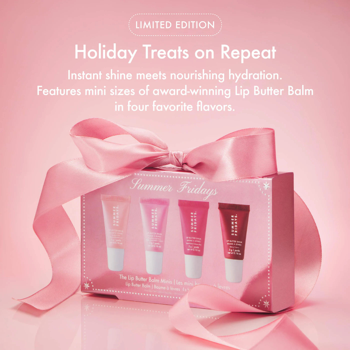 Summer Fridays  The Lip Butter Balm Minis - Pink Set