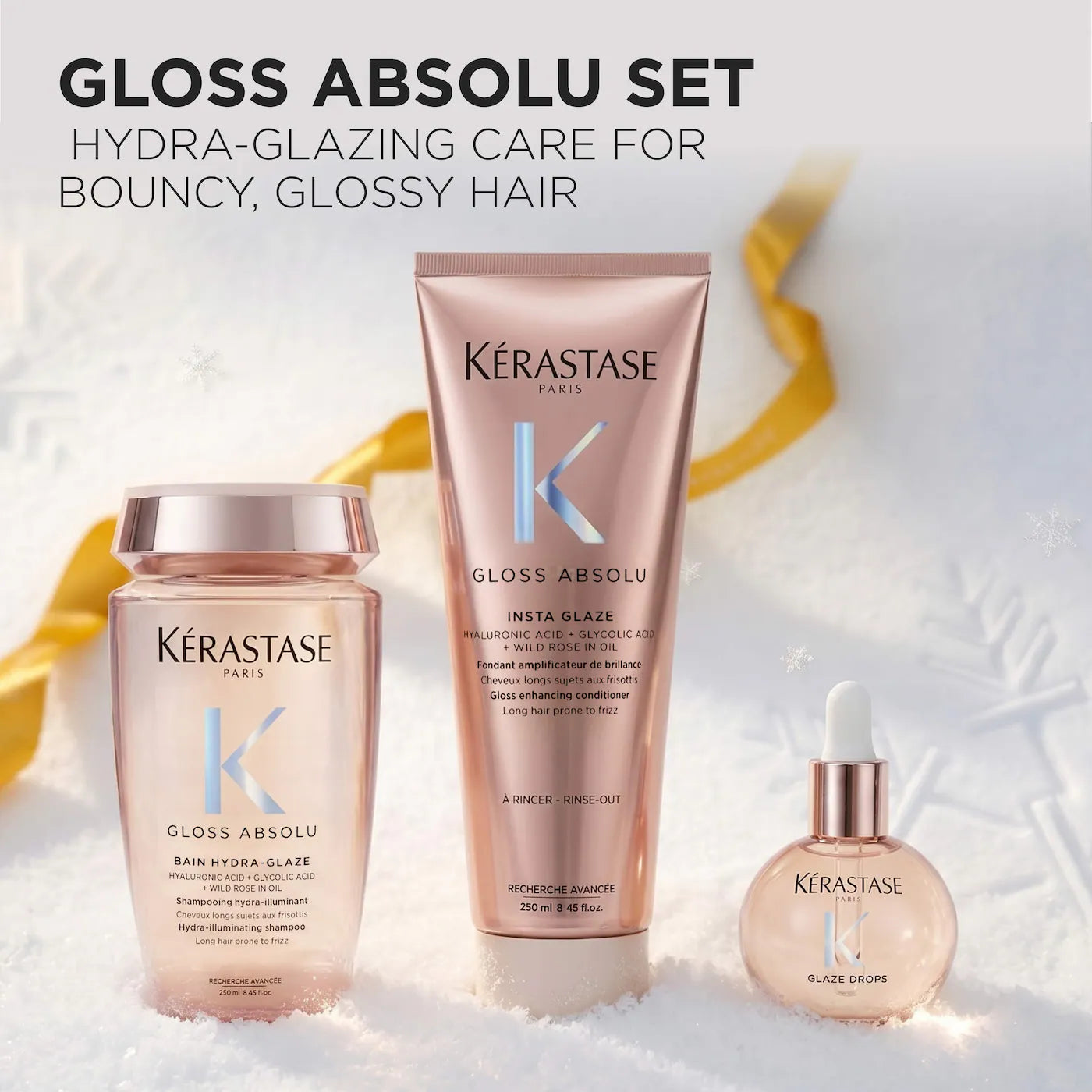Kérastase  Gloss Absolu Trio Gift Set for Glossy Hair
