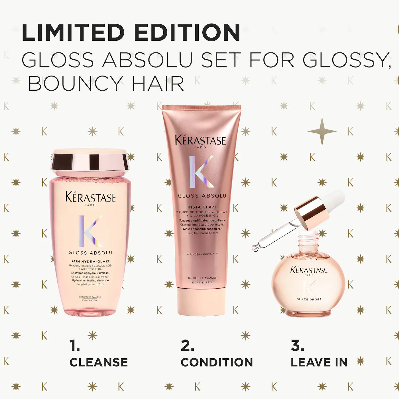 Kérastase  Gloss Absolu Trio Gift Set for Glossy Hair